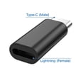 thumbnail image 1 of [PST] (2 Paquets) Adaptateur Connecteur Convertisseur Lightning Femelle vers USB Type-C Mâle, 1 of 2
