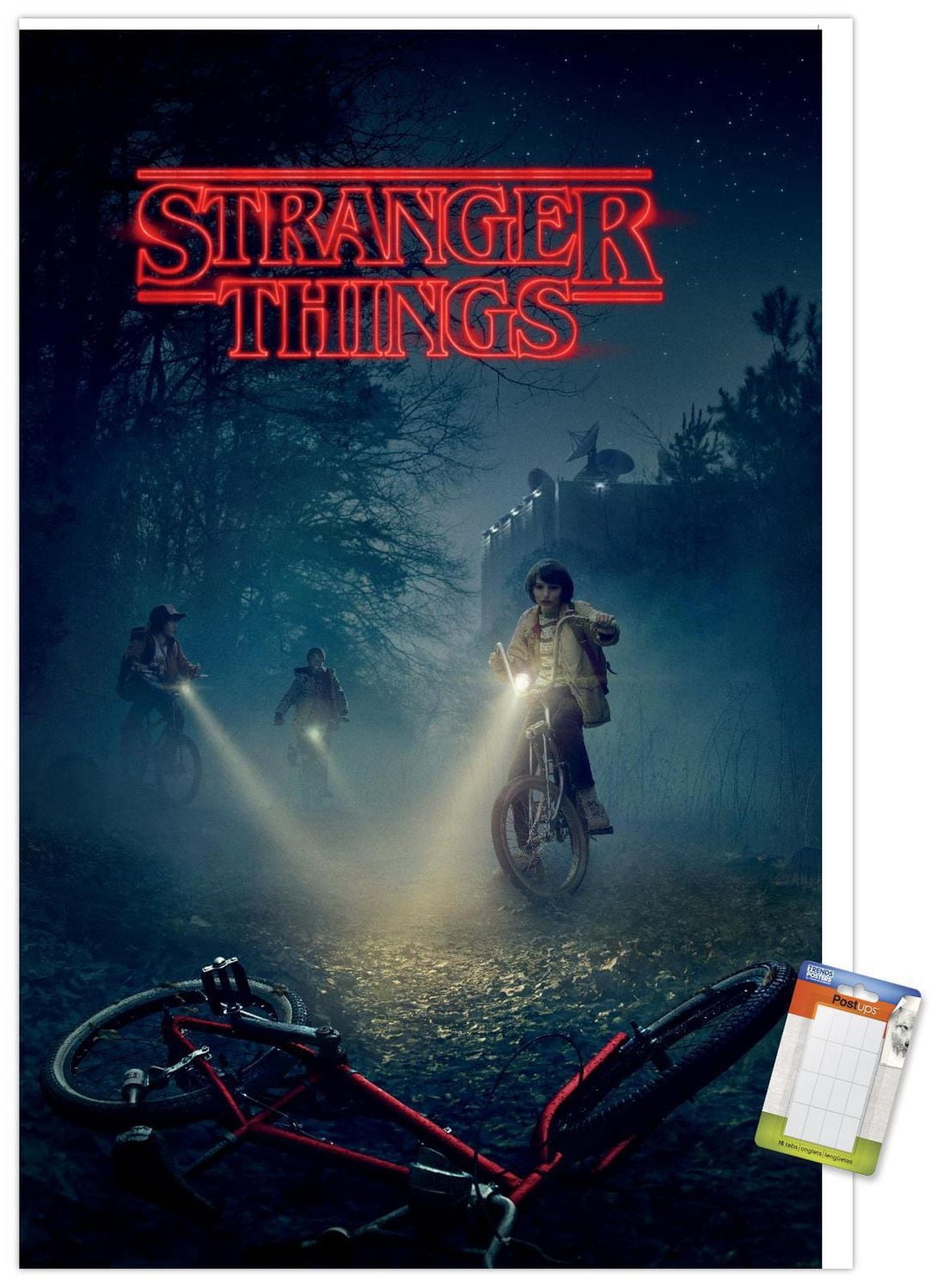 Netflix Stranger Things - Bikes Wall Poster