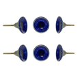 thumbnail image 1 of Marrakesh Bleu Bouton de Cabinet (Ensemble de 6), 1 of 3