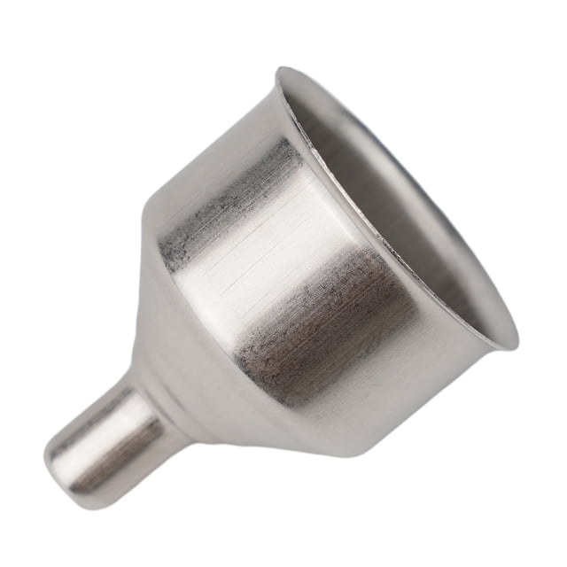 Stainless Steel Hip Flask Funnel Oil Bottles Hopper for Kitchen Pocket Whisky