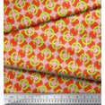 thumbnail image 2 of Soimoi Poly Georgette Fabric Dot,Circle & Honeycomb Design Geometric Print Fabric by Yard 42 Inch Wide, 2 of 3