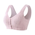 thumbnail image 1 of Timegard Wireless Bras for Women Plus Size Front Closure High Support Breathable Comfort Daily Bras, 1 of 7