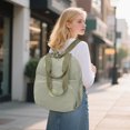 thumbnail image 3 of QTOCIO Multi-Backpack Casual Large Capacity Waterproof Bag Can Be Carried As Backpack Shoulder Bag Or Handbag, 3 of 4