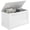 White, variant on HOMCOM Modern Storage Chest, Living Room Wooden Box, 31.5", Natural