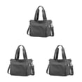 thumbnail image 3 of Wweixi 1/2/3 Sac Fourre-Tout Durable pour Femmes - Imperméable et Résistant à l'Usure, Multiples Poches Gris 3 Pcs, 3 of 6