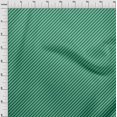 thumbnail image 4 of oneOone Tissu en Coton Vert Mer à Rayures, Tissu pour Robe, Tissu Imprimé au Mètre, Largeur 56 Pouces, 4 of 4