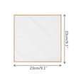 thumbnail image 2 of INSPIRE CHIC Men's Pocket Square Cotton Handkerchiefs for Suits Jacket Orange One Size, 2 of 4