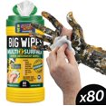 thumbnail image 2 of Big Wipes BWP6002-3 Industrial Bio Pre-Moisten Industrial Strength Biodegradable Cleaning Wipe, 2 of 9