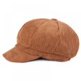 thumbnail image 2 of Fashion Dome Berets For Women Cotton Retro Octagonal Cap Spring Autumn Outdoor All-Matching Peaked Cap, 2 of 6