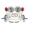 thumbnail image 1 of Mustang II 11 in. HP Big Brake Conversion Stock Spindles 5 x 4.5 in. Red Calipers, 1 of 1