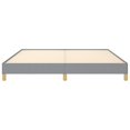 thumbnail image 3 of vidaXL Bed Frame Light Grey 193x203 cm King Fabric, 3 of 6