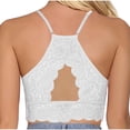 thumbnail image 3 of Bras for Women, Womens Solid Lace Wrapped Chest And Backless-thin Bra With Padding Breathable Underwear Daily Bra, 3 of 3