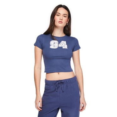 T-shirt coupe bébé No Boundaries pour femmes