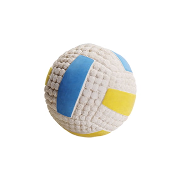 maskred Pet Balls Interactive Dog Toy For Exercise And Stimulation Safe Non-Toxic Latex Dog Toys volleyball 1Set