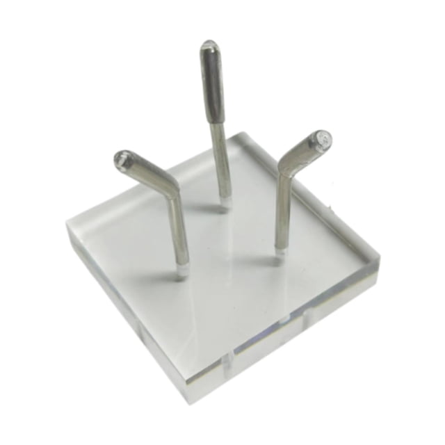 jifeng Support de Présentation en Métal avec Base en Acrylique pour Petits Objets de Collection