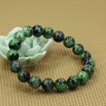 thumbnail image 3 of Angelstones Rubis Naturel en Zoisite Perles Rondes 10 mm Bracelet Extensible 7 Pouces Unisexe, 3 of 4