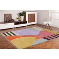 thumbnail image 1 of Casavani Indian Pure Cotton Bedroom Area Rug,Yellow 6x6 feet, 1 of 6