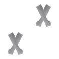thumbnail image 1 of ZheElen Easy To Wear Over Knee Socks Highly Elastic And Durable Soft And Breathable Wide Application Polyester Easy To Match light gray 2Set, 1 of 6