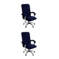 thumbnail image 3 of VONKY 3pack/lot Chair Cover Thickened And Anti-Skid Stay Securely In Place For Added Dust-proof Polyester dark blue XL 2Set, 3 of 6