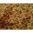 thumbnail image 4 of oneOone Silk Tabby Fabric Leaves & Floral Block Print Sewing Fabric BTY 42 Inch Wide, 4 of 4