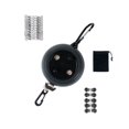 thumbnail image 3 of Abbracc Corde à Linge de Camping Portable Corde à Linge Sans Perçage Légère Ajustable Lessive Noire 8 m avec Sac, 3 of 9