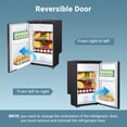 thumbnail image 4 of Aobosi Upgraded 12 Volt Car Refrigerator, 83L (88 Quart) RV Fridge and Freezer, RV Refrigerator APP Control with Lock, (-4℉-46℉) Fridge Freezer 12/24V DC for Truck, RV, Camping, Travel, 4 of 11
