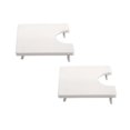 thumbnail image 1 of Oleegame 2PC Kitchen Utensils Set Machine Accessories ABS Extension for Hard Table Sewing Board Craft Fanghua DIY Small Appliances White, 1 of 6
