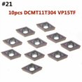 thumbnail image 1 of 10pcs 40 Types CNC Carbide Tips Inserts Blade Cutter Lathe Turning Tool + Box TU, 1 of 1