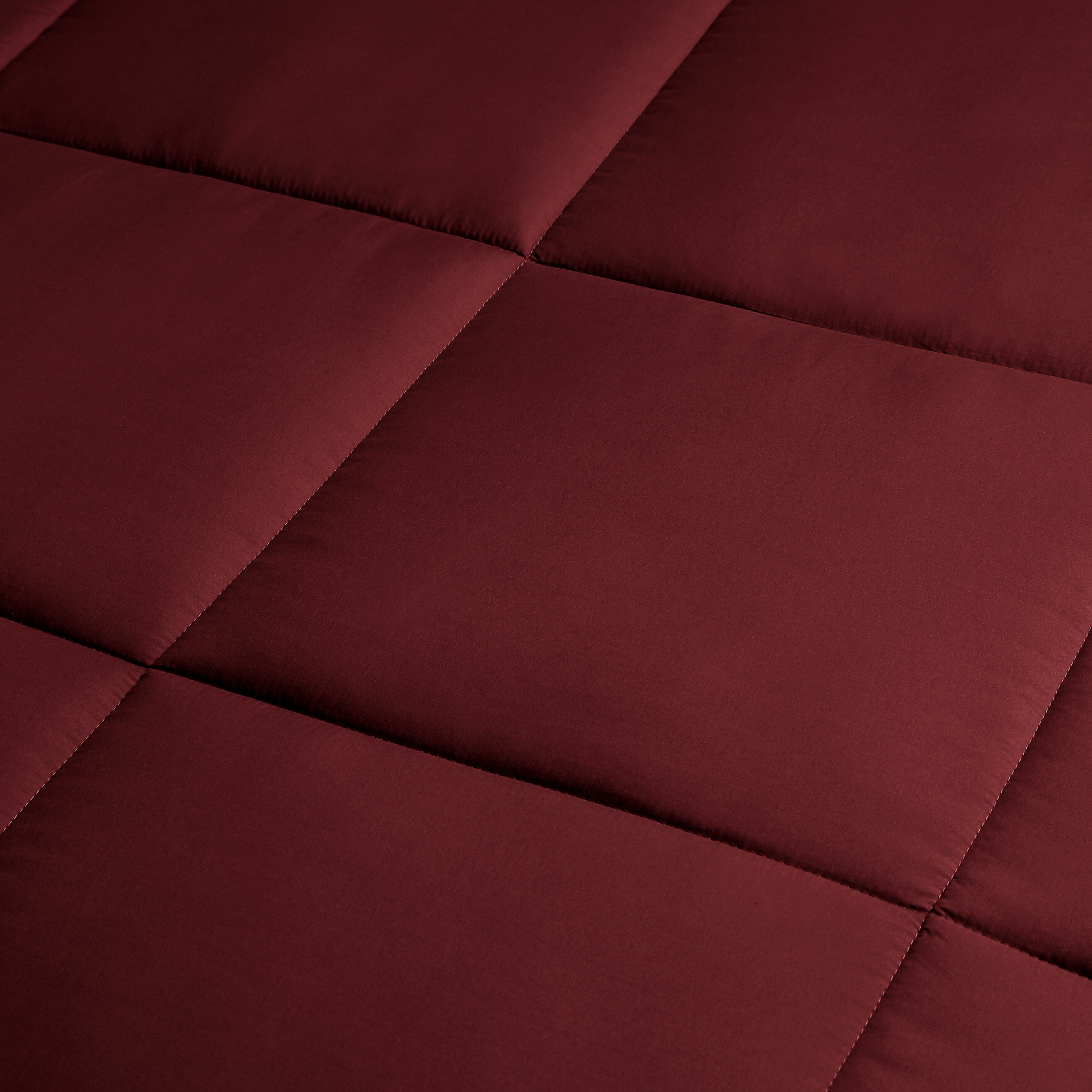 Couette Synthétique à Garnissage Lourd Swift Home, Literie Ultra Douce Toutes Saisons Hypoallergénique, King, Bourgogne
