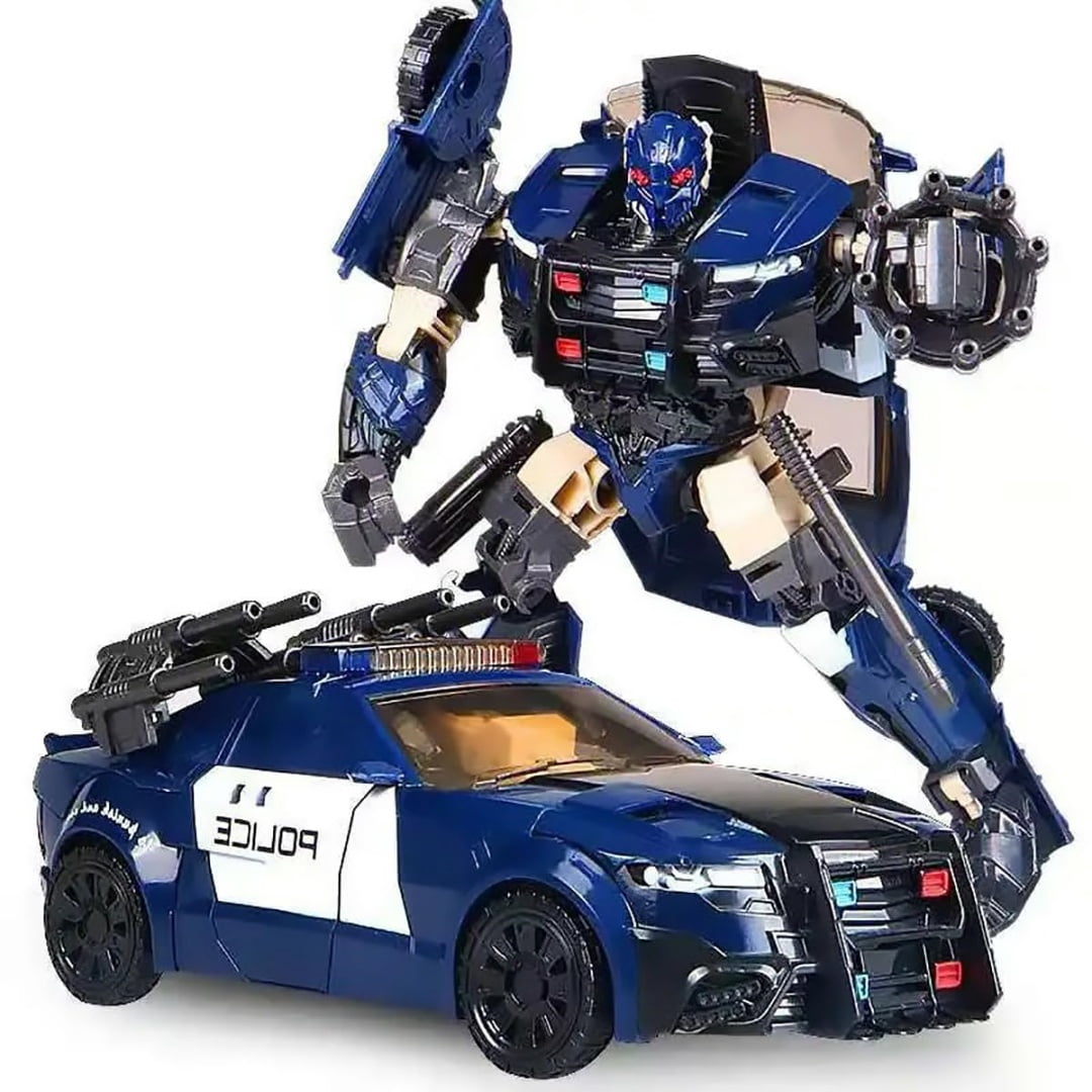 8.7-Inch Transformer The Last Knight Barricade Action Figure Model – Premium Articulation, KO Version
