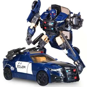 8.7-Inch Transformer The Last Knight Barricade Action Figure Model – Premium Articulation, KO Version