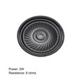 thumbnail image 3 of Unique Bargains 4Pcs Round Internal Magnet Speaker Loudspeaker 8 Ohm 2W 40mm Dia Metal Shell, 3 of 3