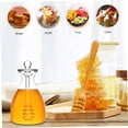 thumbnail image 3 of Glass Dispenser Pot with Lid Clear Kitchen Jar for Food Storage and Home Accessories Portable Container, 3 of 5