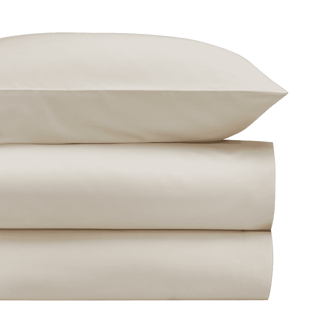 Bouclair Cream 4-Piece Bamboo Sheet Set King