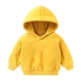 thumbnail image 1 of Besolor Chandails à Capuchon pour Bébés Garçons Filles, Décontractés, à Manches Longues, Chandail à Capuche à Enfiler, Chandail en Molleton à Capuche pour Enfants, Vêtements d'Automne Hiver, 1 of 4