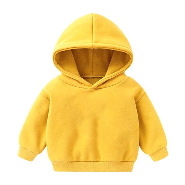 Besolor Chandails à Capuchon pour Bébés Garçons Filles, Décontractés, à Manches Longues, Chandail à Capuche à Enfiler, Chandail en Molleton à Capuche pour Enfants, Vêtements d'Automne Hiver