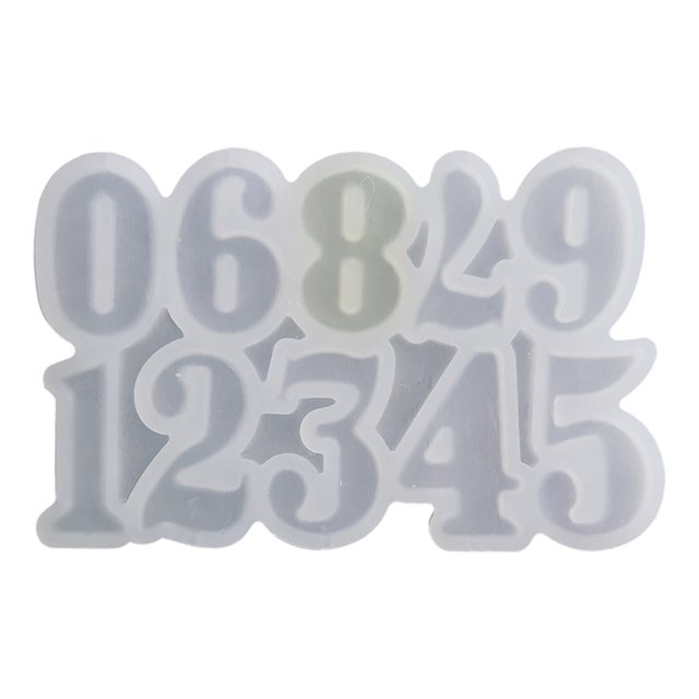 Classic Kitchen Accessories, 1Pcs Silicone Number Cooker 3D Number for Birthday DIY Baking Cooker