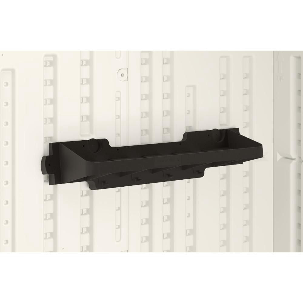 Suncast 2 ft. Resin Storage Shelf 2pk - Black