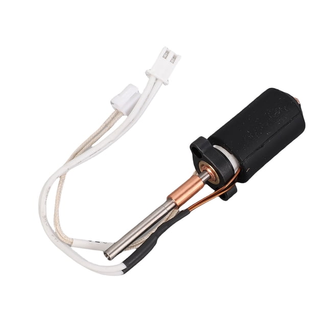 0.4mm Nozzle Extruder Hotend Kit, Ti Alloy Throat High Flowrate Seamless Replacement Wear Proof Extruder Hotend Kit for PETG