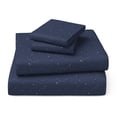 thumbnail image 1 of Mainstays Kids Microfiber Bed Sheet Set, Full, Space, 4 Pieces, 1 of 8