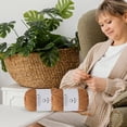 thumbnail image 4 of Fridja 50g Yarn for Crocheting, 4 Strands Of Combed Milk Cotton Easy Yarn for Beginners, Beginner Yarn for Crocheting, Crochet Knitting Yarn, Crochet Yarn for Beginners Crochet DIY Kit Making, 4 of 4