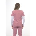 thumbnail image 4 of Haut Zinnia Scrubs à col en V, 4 of 4