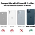 thumbnail image 3 of Compatible with iPhone 12 Pro Max Case 6.7 inch(2020),[Silky and Soft Touch Series] Premium Soft Liquid Silicone Rubber Full-Body Protective Bumper Case (Clover), 3 of 4