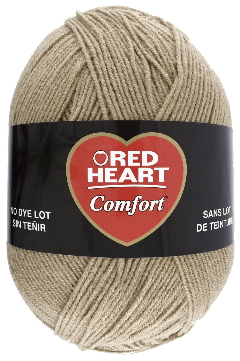 Red Heart® Comfort® Yarn, Solid, Acrylic #4 Medium, 16oz/454g, 867 Yards