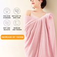 thumbnail image 5 of 29"x14" Large Microfiber Hair Towel Anti Frizz Hair Drying Towel with Elastic Strap, Ultra Soft Highly Absorbant Compact Quickdry & Lightweight Towel Fade Resistant Towel Perfect for Daily Use, 5 of 5