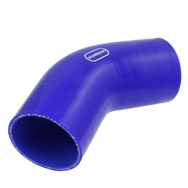 Unique Bargains 2.75' 3 Ply 45 Degree Elbow Coupler Turbo Intak Silicone Hose