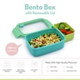 thumbnail image 3 of Melii Bento Box with Removable Divider - blue - 880 ml - 1 unit, 3 of 6