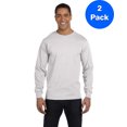 thumbnail image 1 of Hanes T-Shirt à Manches Longues pour Hommes Beefy-T - 5186 (Lot de 2), 1 of 1