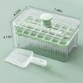 thumbnail image 3 of Dvkptbk Ice Cream Mold Ice Trays, Ice Cubes Tray with Lid and Bin,28 PCS Square Ice Cubes Molds with Ice,Easy Release & Save Space, Ice Cubes Storage Container Set Kitchen & Dining, 3 of 8