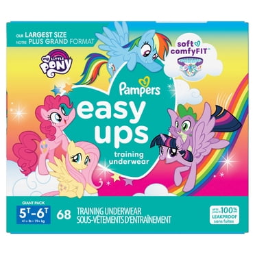 Pampers Easy Ups Training Underwear Girls, Giant Pack
